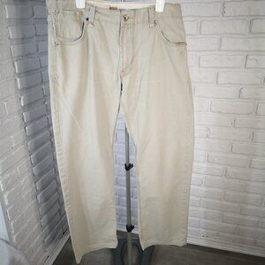 Vintage Levi's Tab Twills Slim Straight Men's Size 36/32 Tan Lot# 331-6059 Jeans